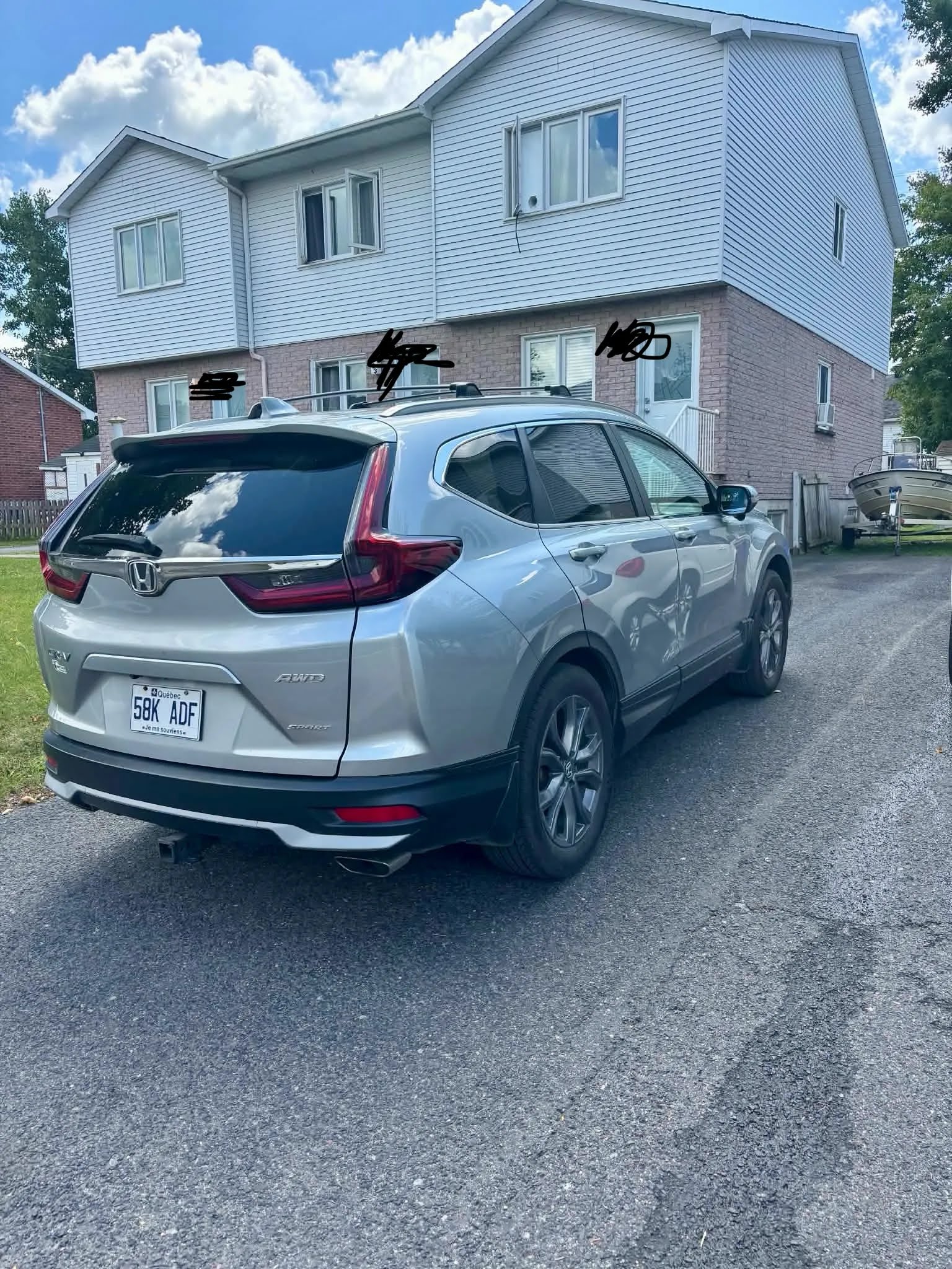 Снимка 3 от търг – 2020 HONDA CR-V SPORT с VIN 2HKRW2H45LH201103