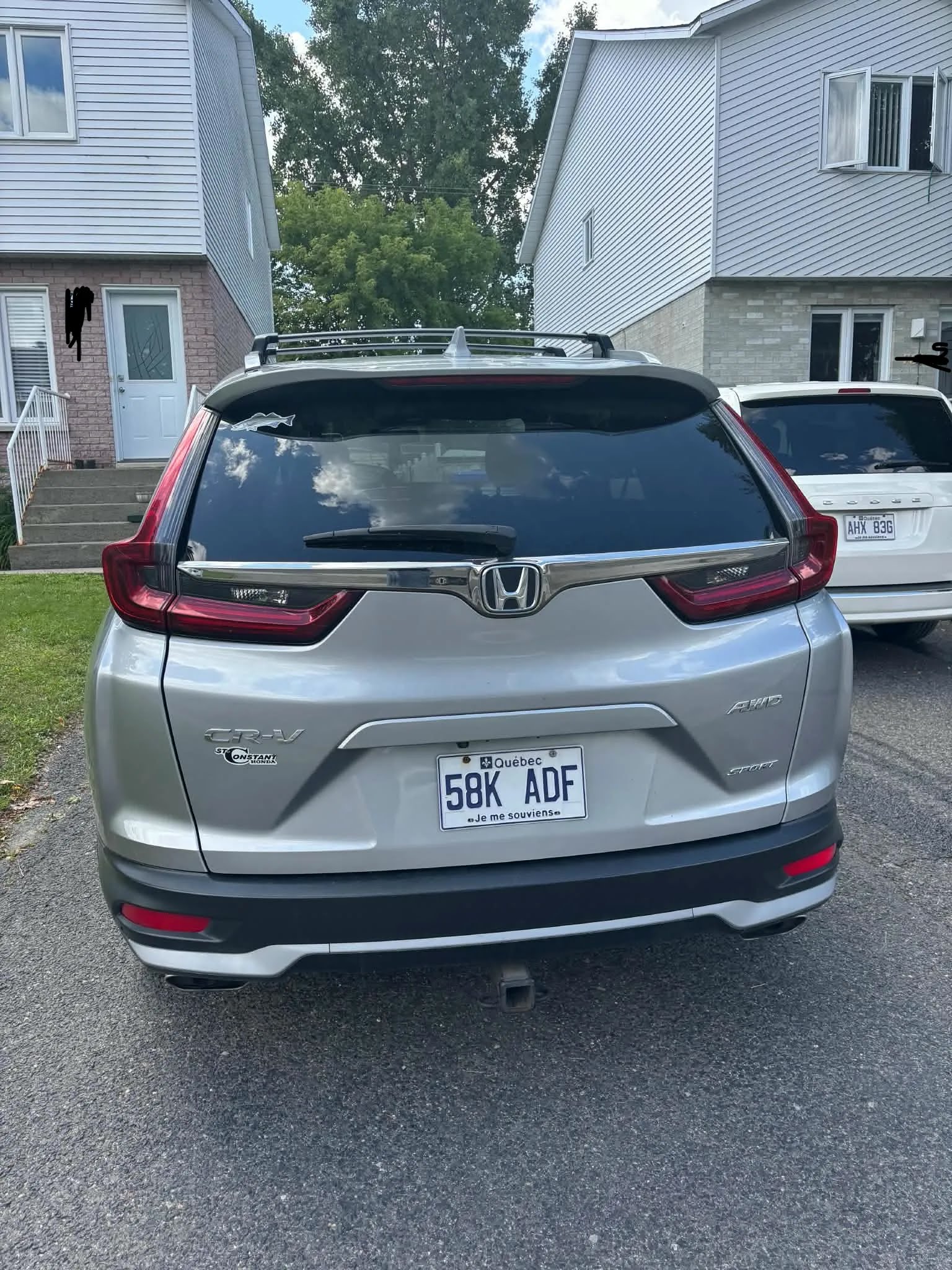 Снимка 4 от търг – 2020 HONDA CR-V SPORT с VIN 2HKRW2H45LH201103