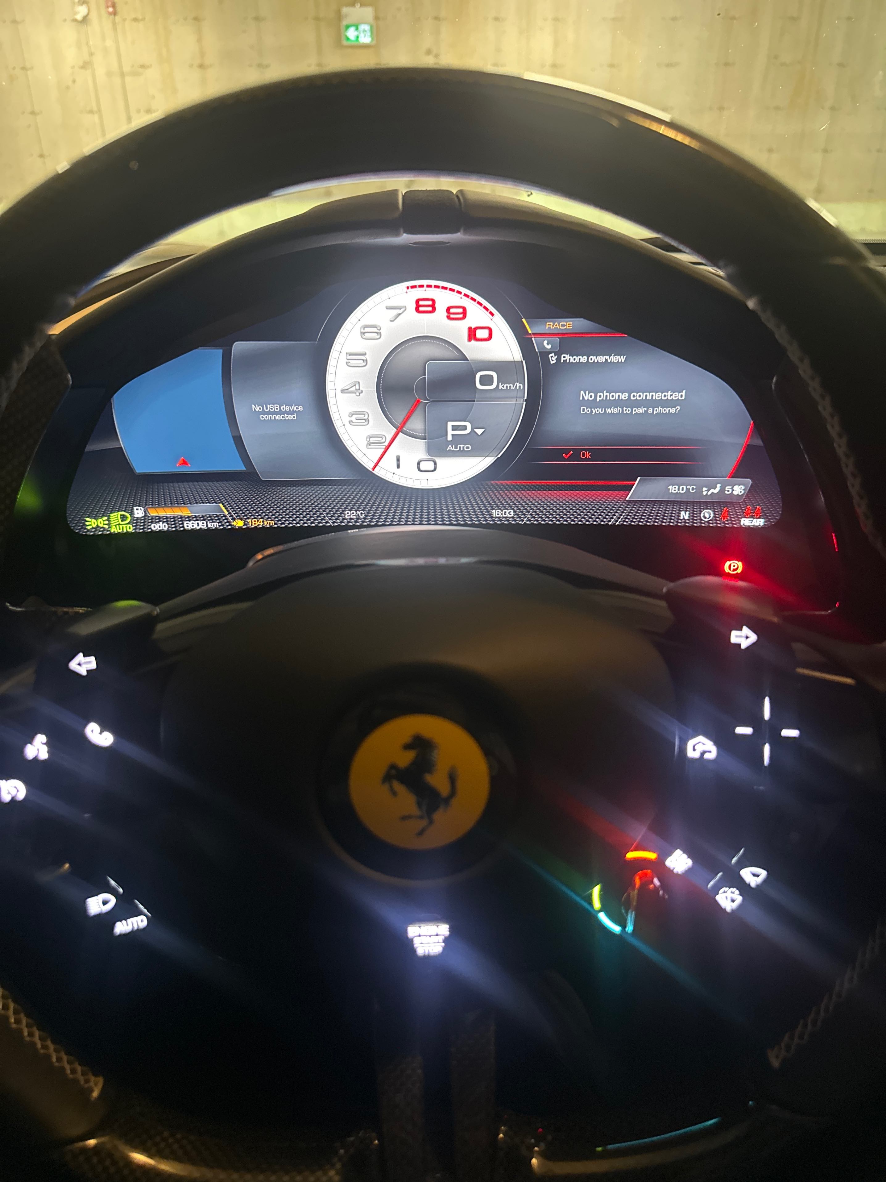 Снимка 8 от търг – 2022 FERRARI ROMA COUPE с VIN ZFF98RNA6N0277749