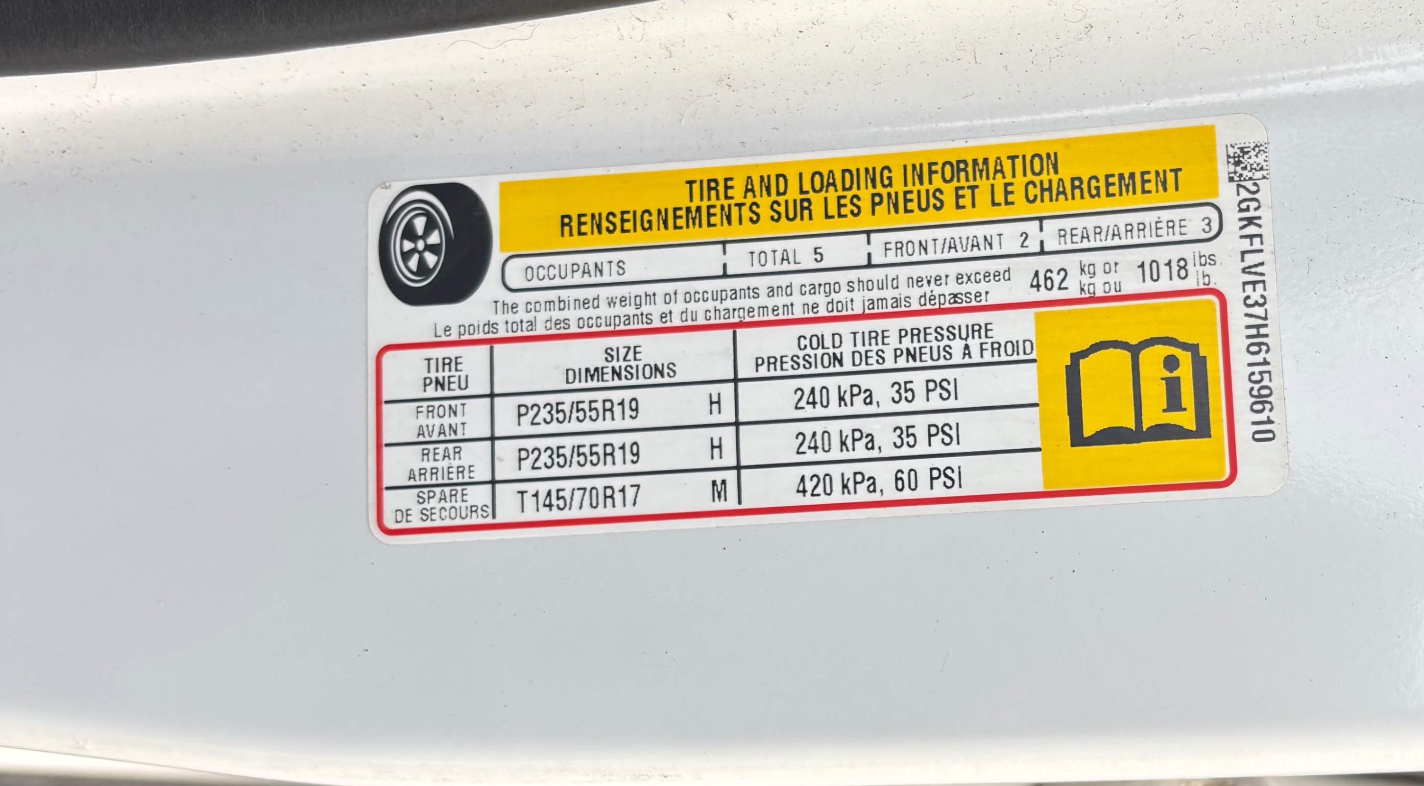 Photo 10 from auction – 2017 GMC TERRAIN DENALI with VIN 2GKFLVE37H6159610