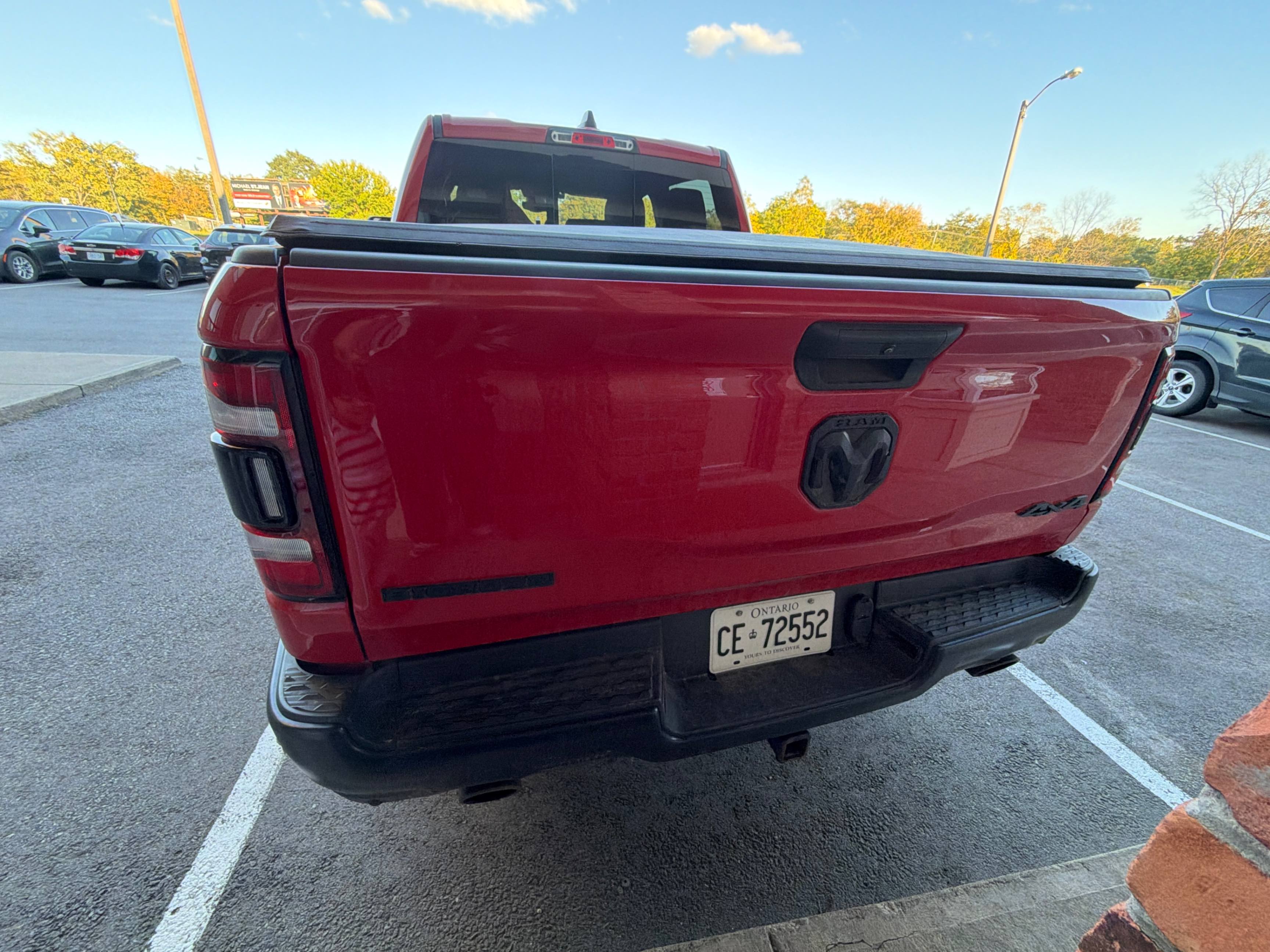 Photo 4 from auction – 2021 RAM 1500 BIG HORN with VIN 1C6SRFFT3MN662609