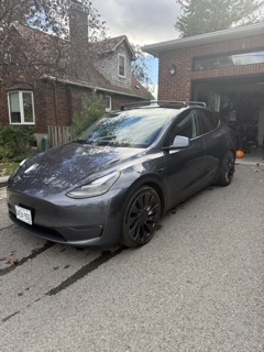 TESLA MODEL Y PERFORMANCE 2021 with VIN 5YJYGDEF3MF303896 - Photo from auction