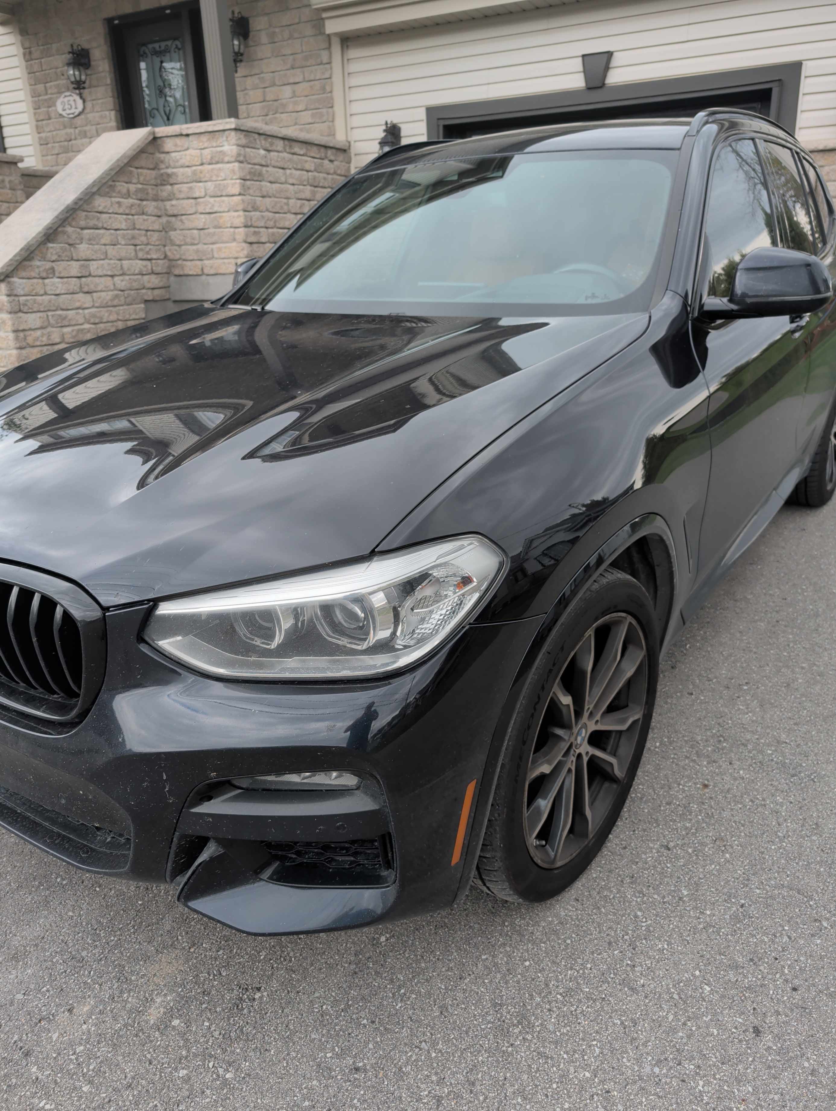 BMW X3 XDRIVE30I 2021 with VIN 5UXTY5C05M9E42676 - Photo from auction