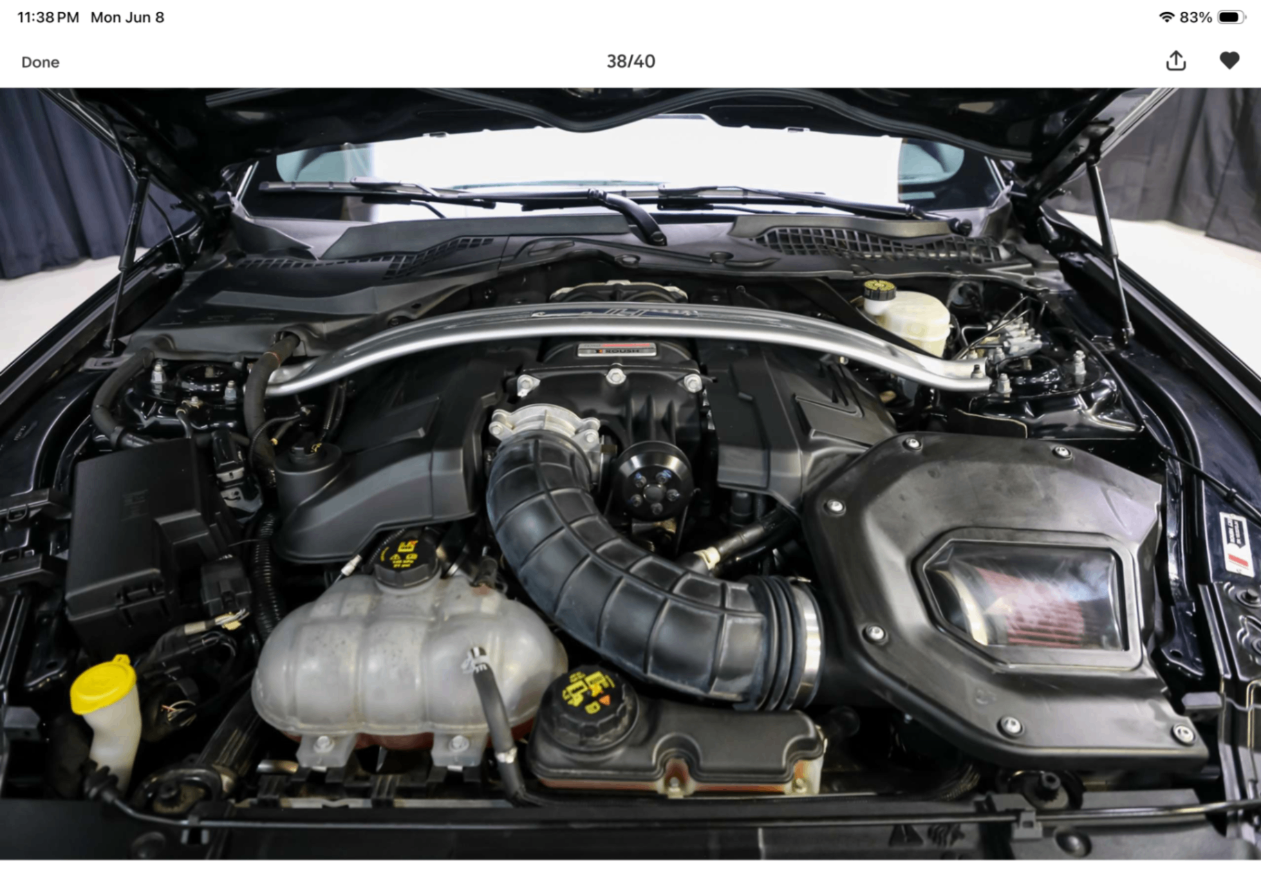 Photo 10 from auction – 2018 FORD MUSTANG ROUSH with VIN 1FA6P8CF6J5161015