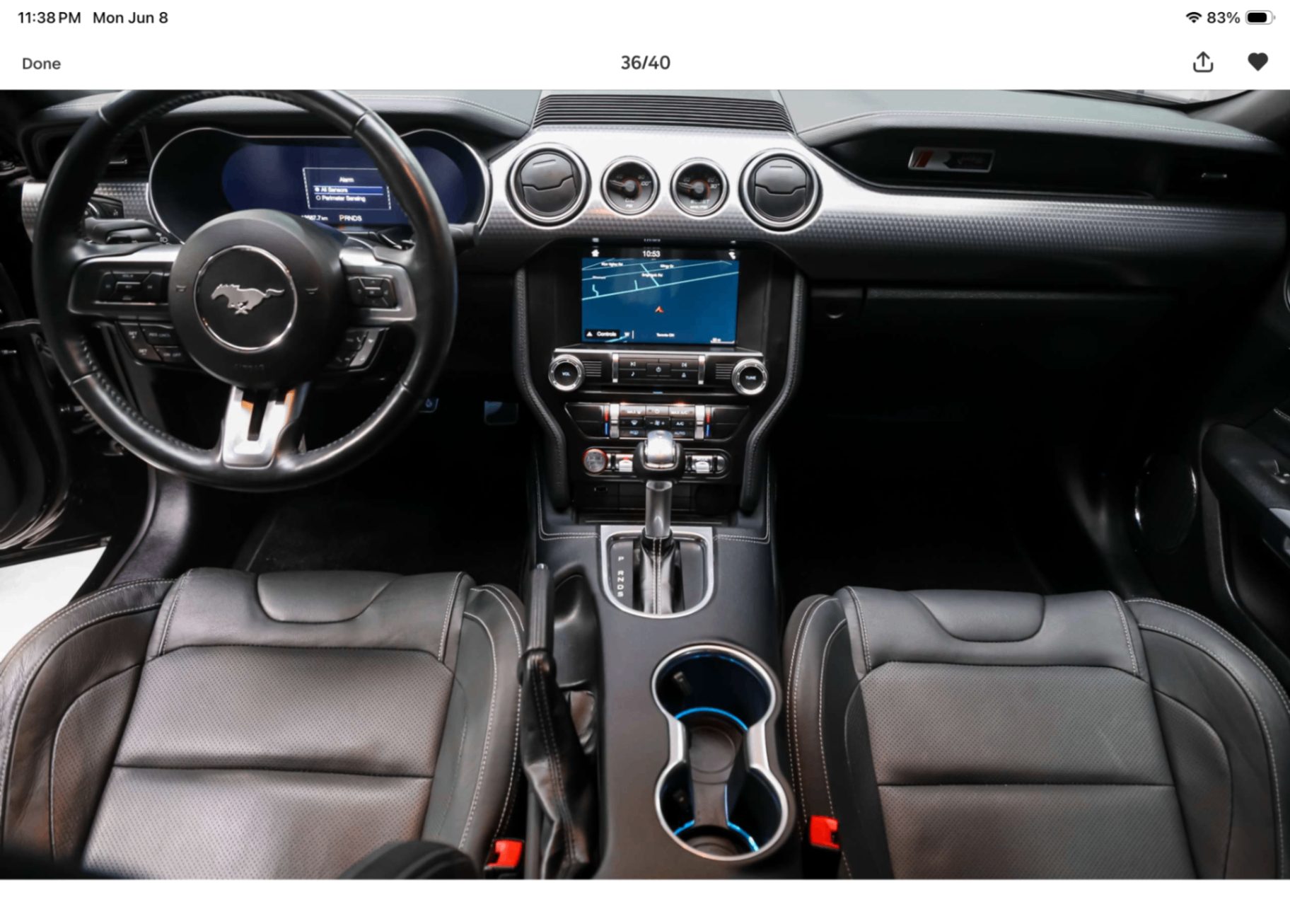 Photo 8 from auction – 2018 FORD MUSTANG ROUSH with VIN 1FA6P8CF6J5161015