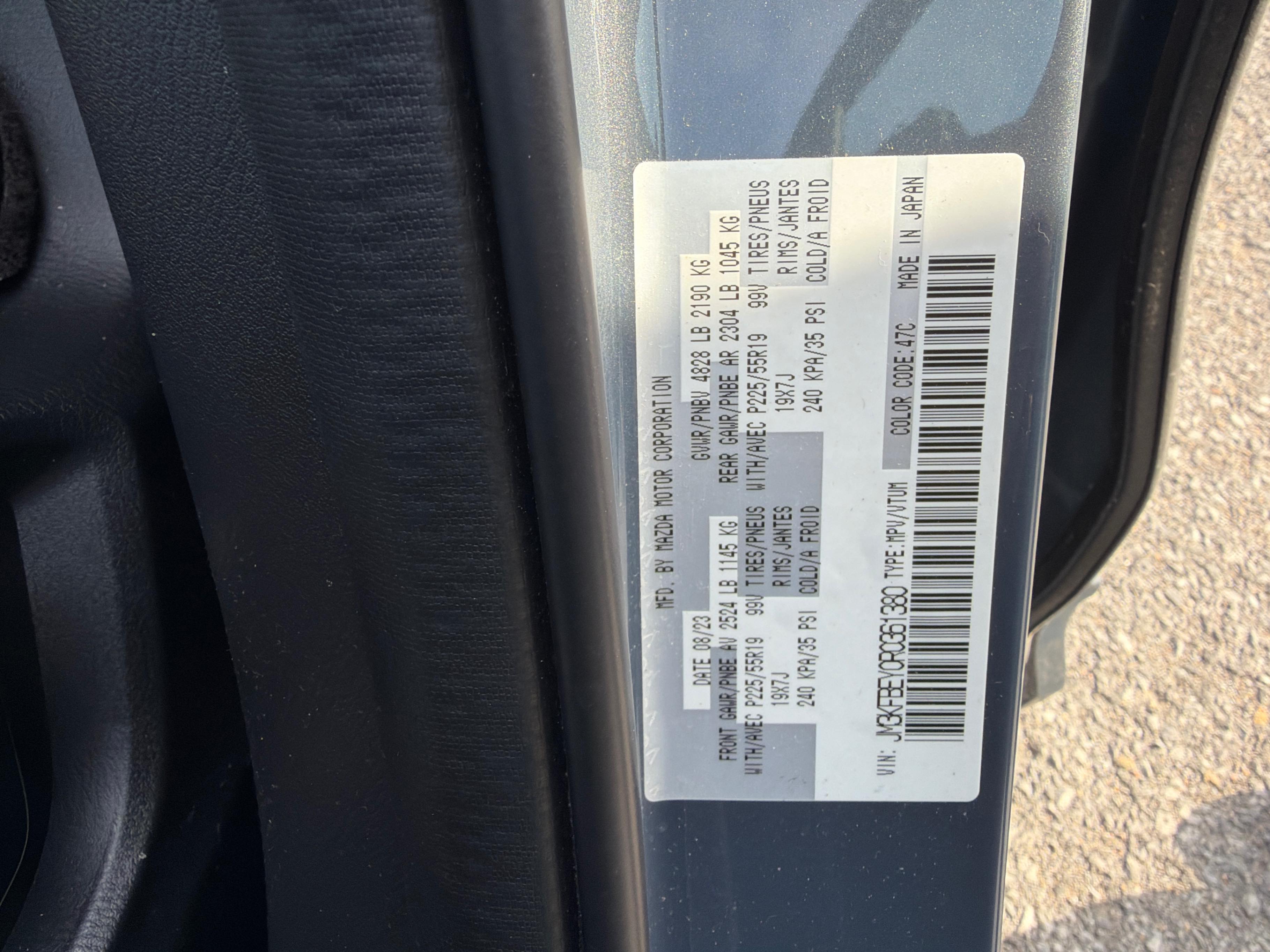 Снимка 10 от търг – 2024 MAZDA CX-5 SIGNATURE с VIN JM3KFBEY0R0361380