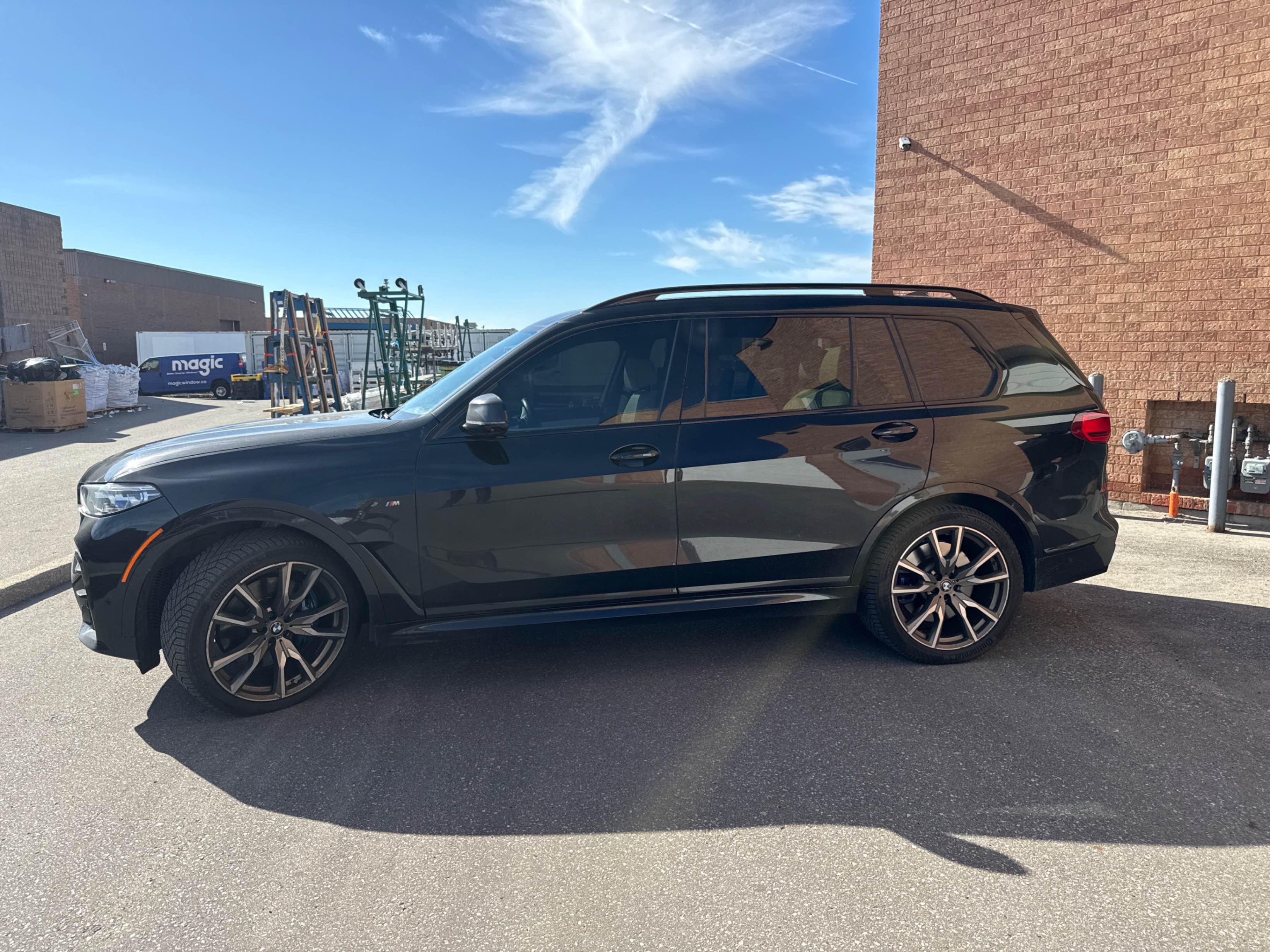 BMW X7 M50I 2022 с VIN 5UXCX6C03N9K34769 - Снимка от търг