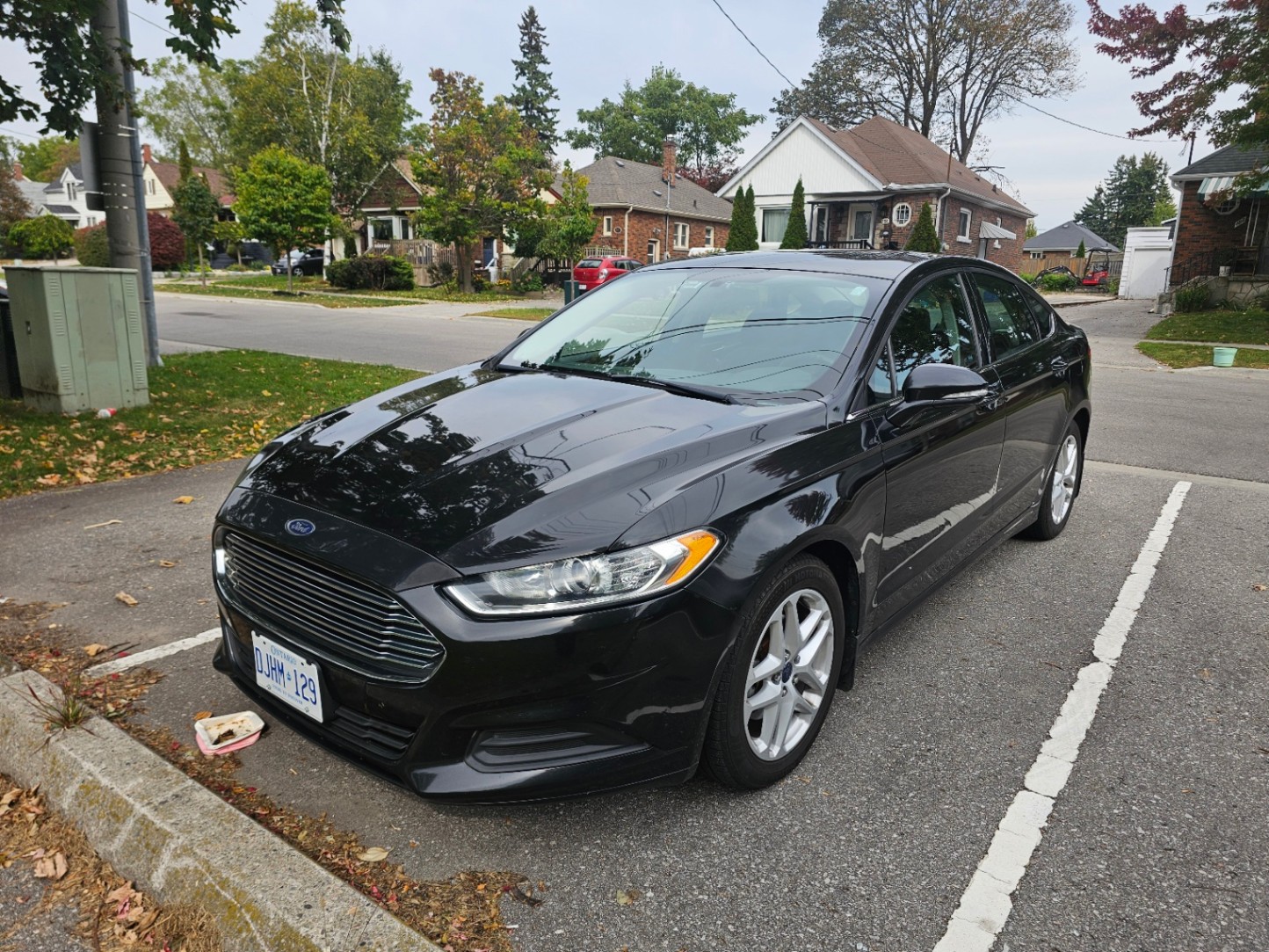 FORD FUSION SE 2015 with VIN 3FA6P0H78FR121249 - Photo from auction
