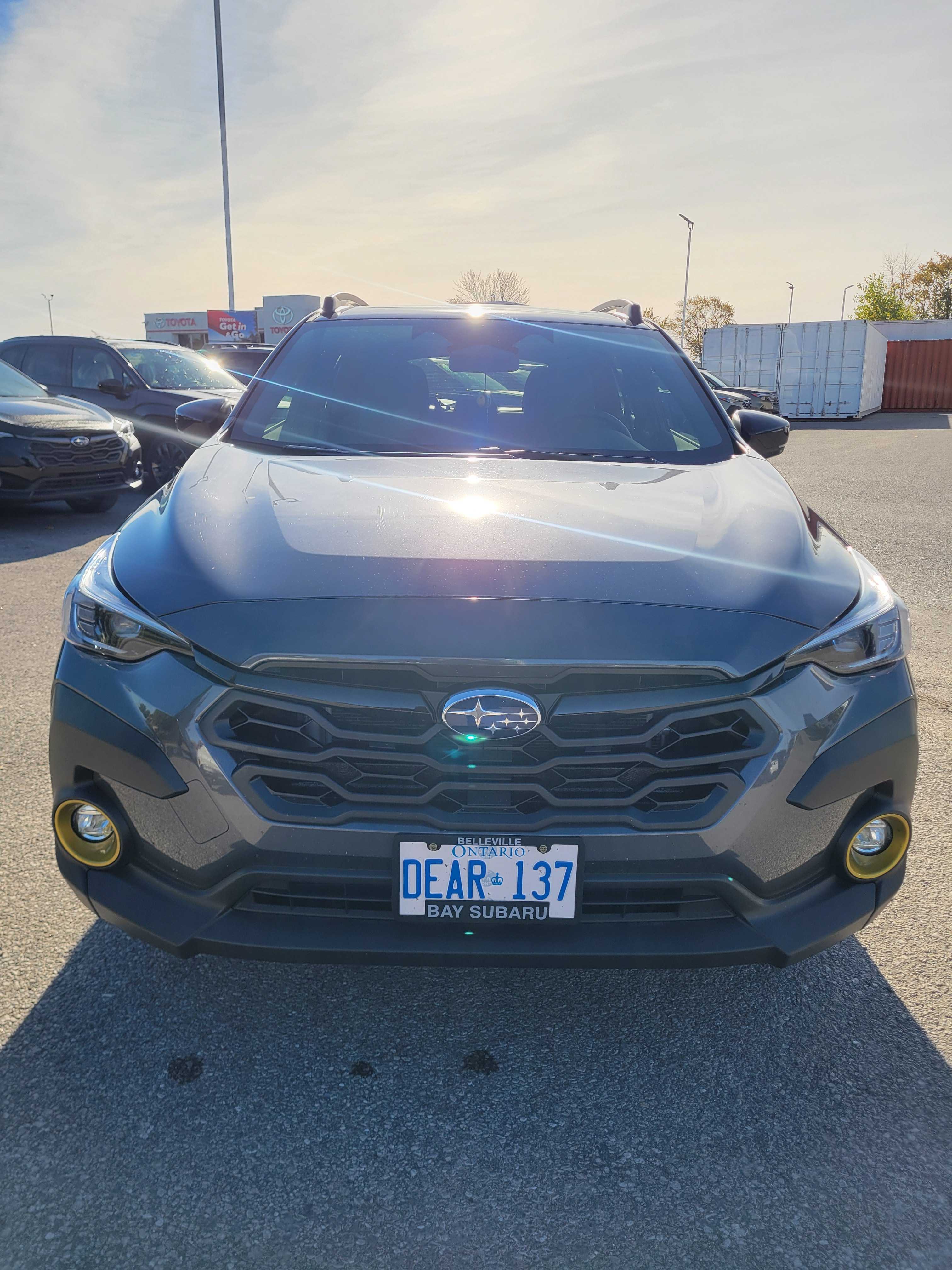 Photo 6 from auction – 2024 SUBARU CROSSTREK ONYX with VIN JF2GUHFC4RH897200