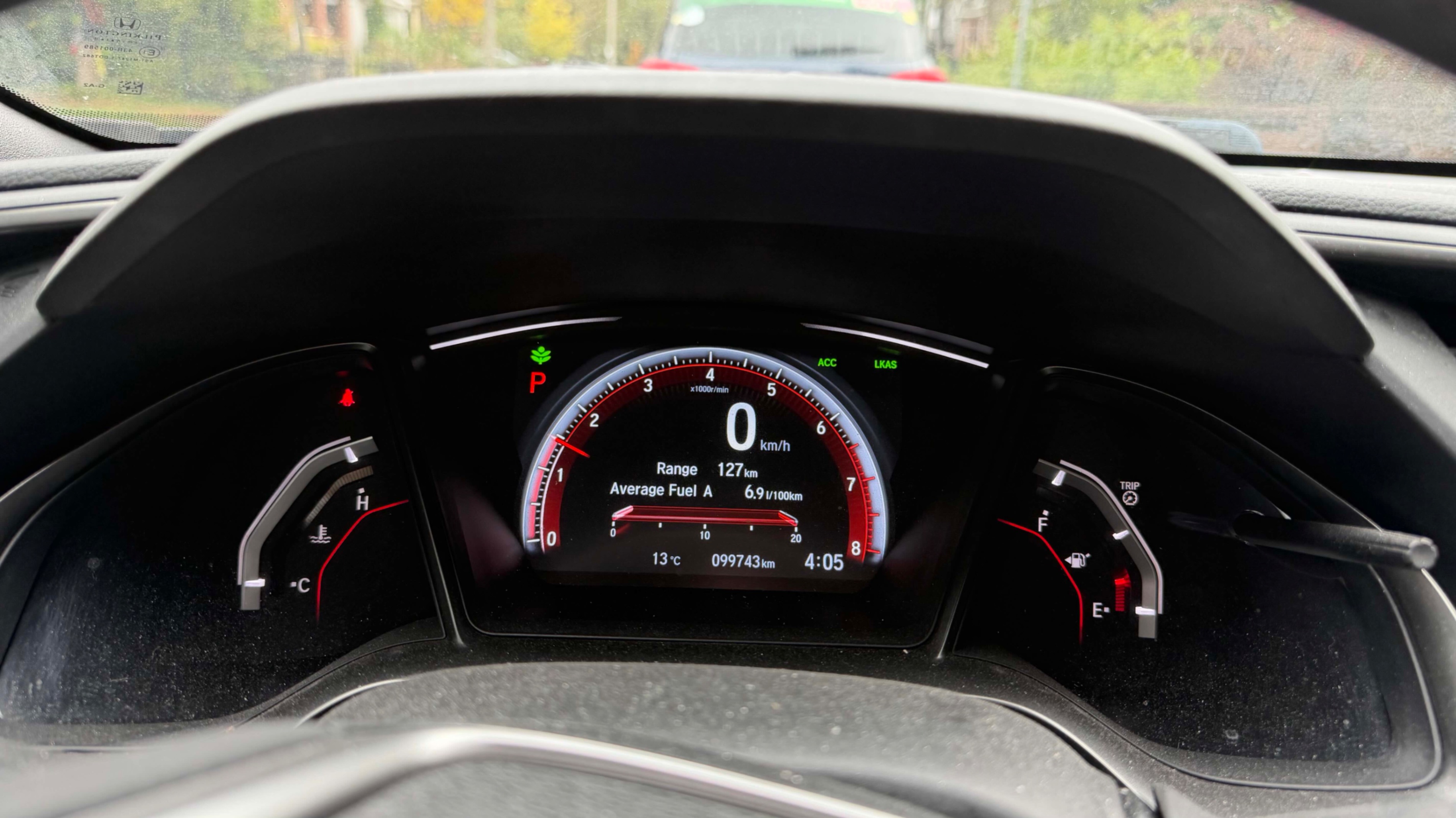Снимка 8 от търг – 2017 HONDA CIVIC HATCHBACK SPORT с VIN SHHFK7H41HU309332
