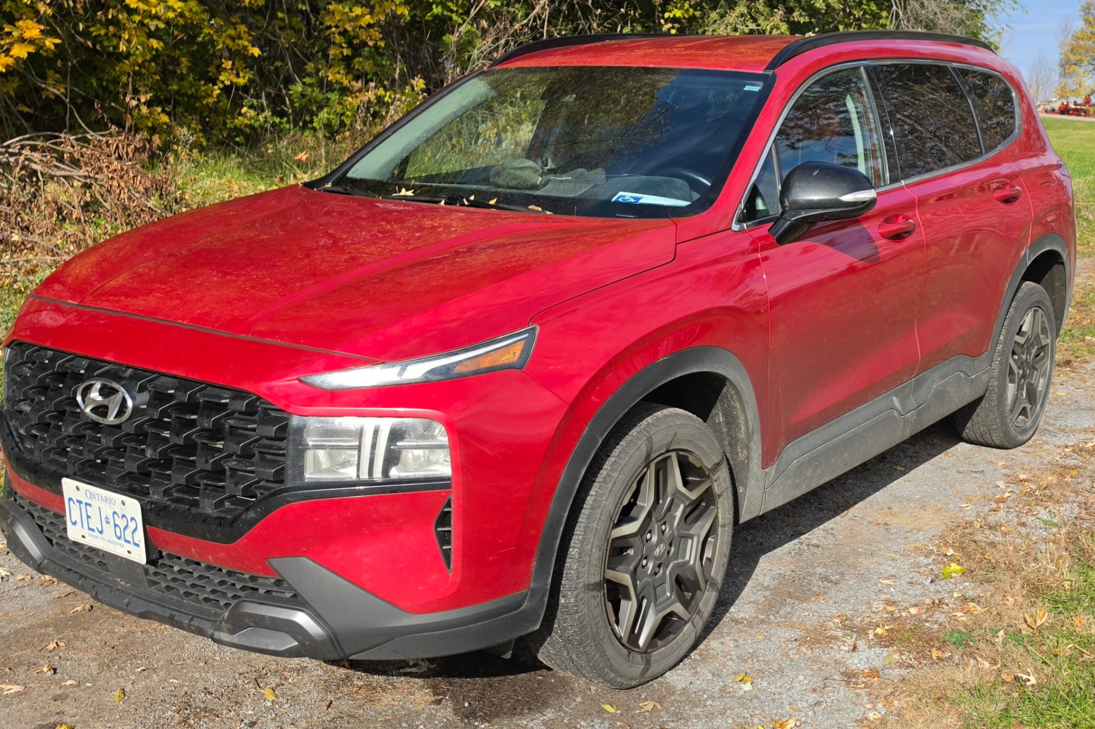 HYUNDAI SANTA FE URBAN 2022 с VIN 5NMS3DAL7NH403271 - Снимка от търг