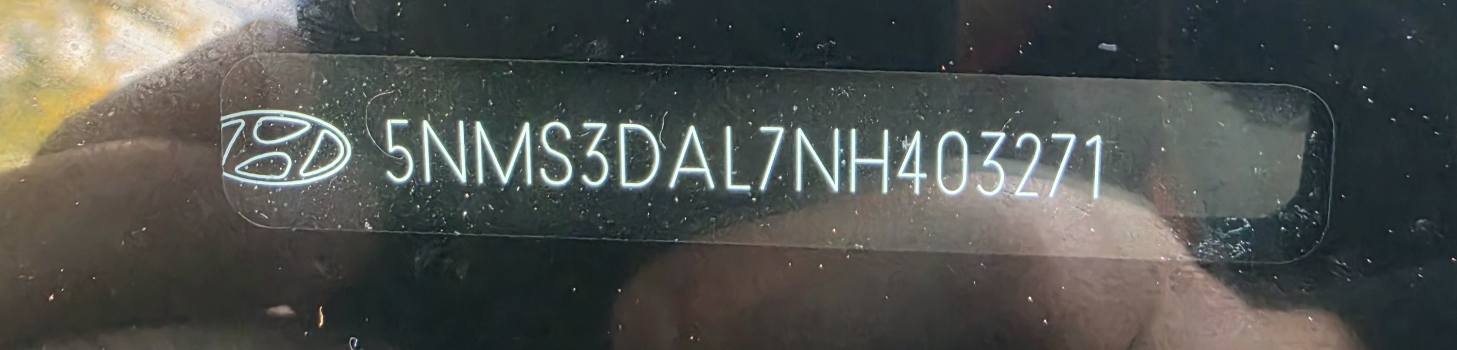 Снимка 10 от търг – 2022 HYUNDAI SANTA FE URBAN с VIN 5NMS3DAL7NH403271
