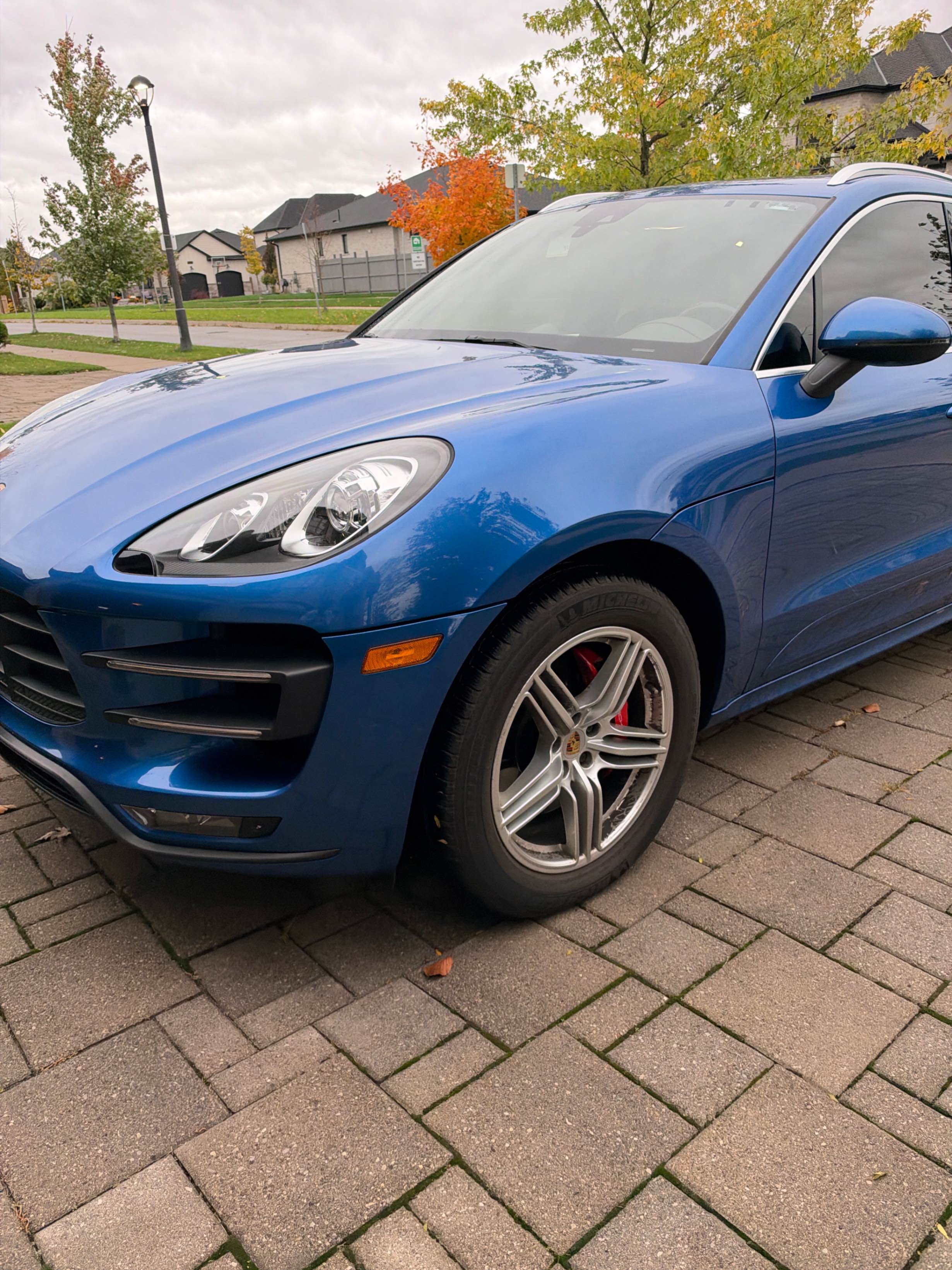 PORSCHE MACAN TURBO 2015 with VIN WP1AF1A51FLB99620 - Photo from auction