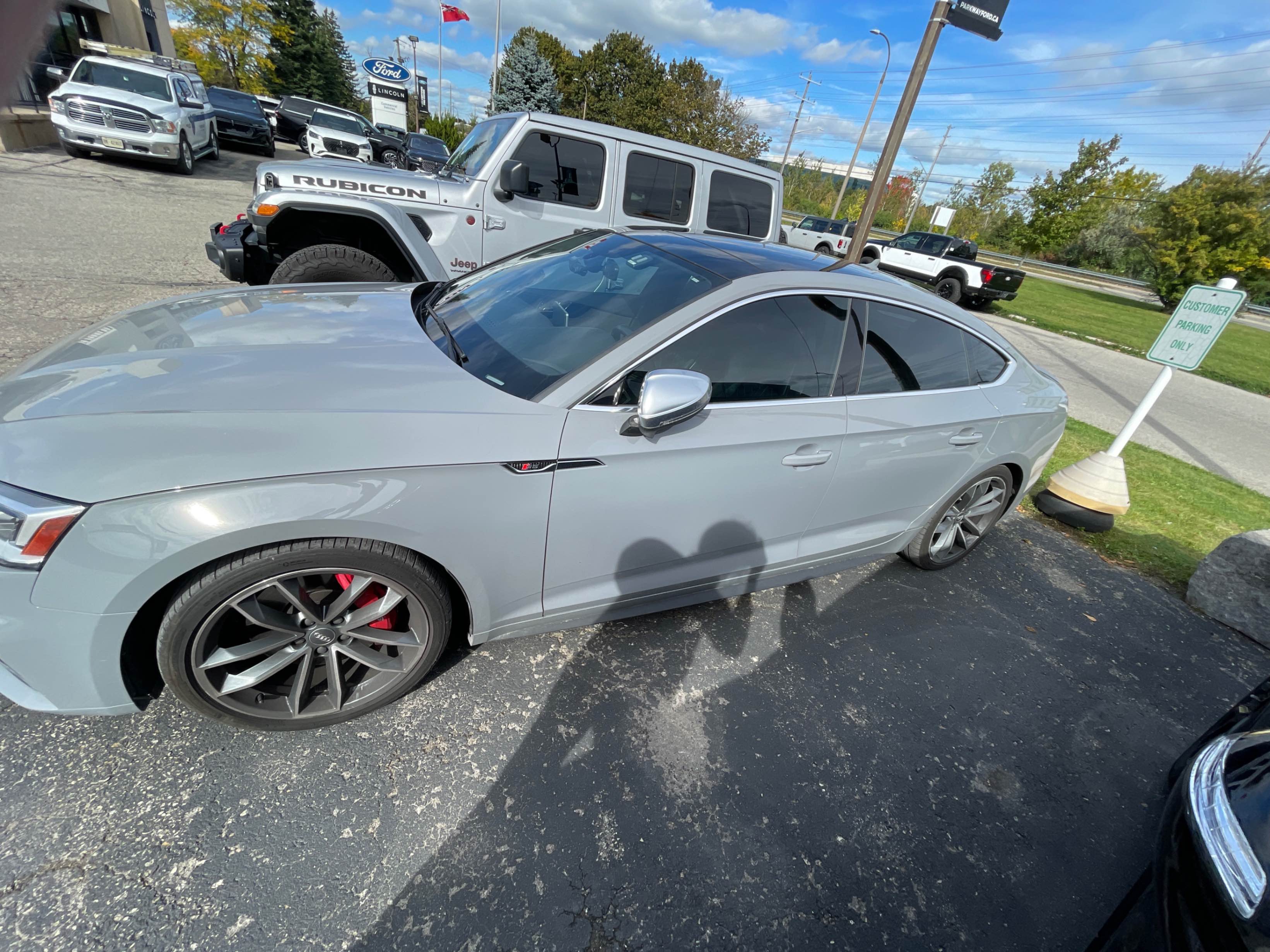 Photo 2 from auction – 2018 AUDI S5 SPORTBACK TECHNIK with VIN WAUC4CF59JA087282
