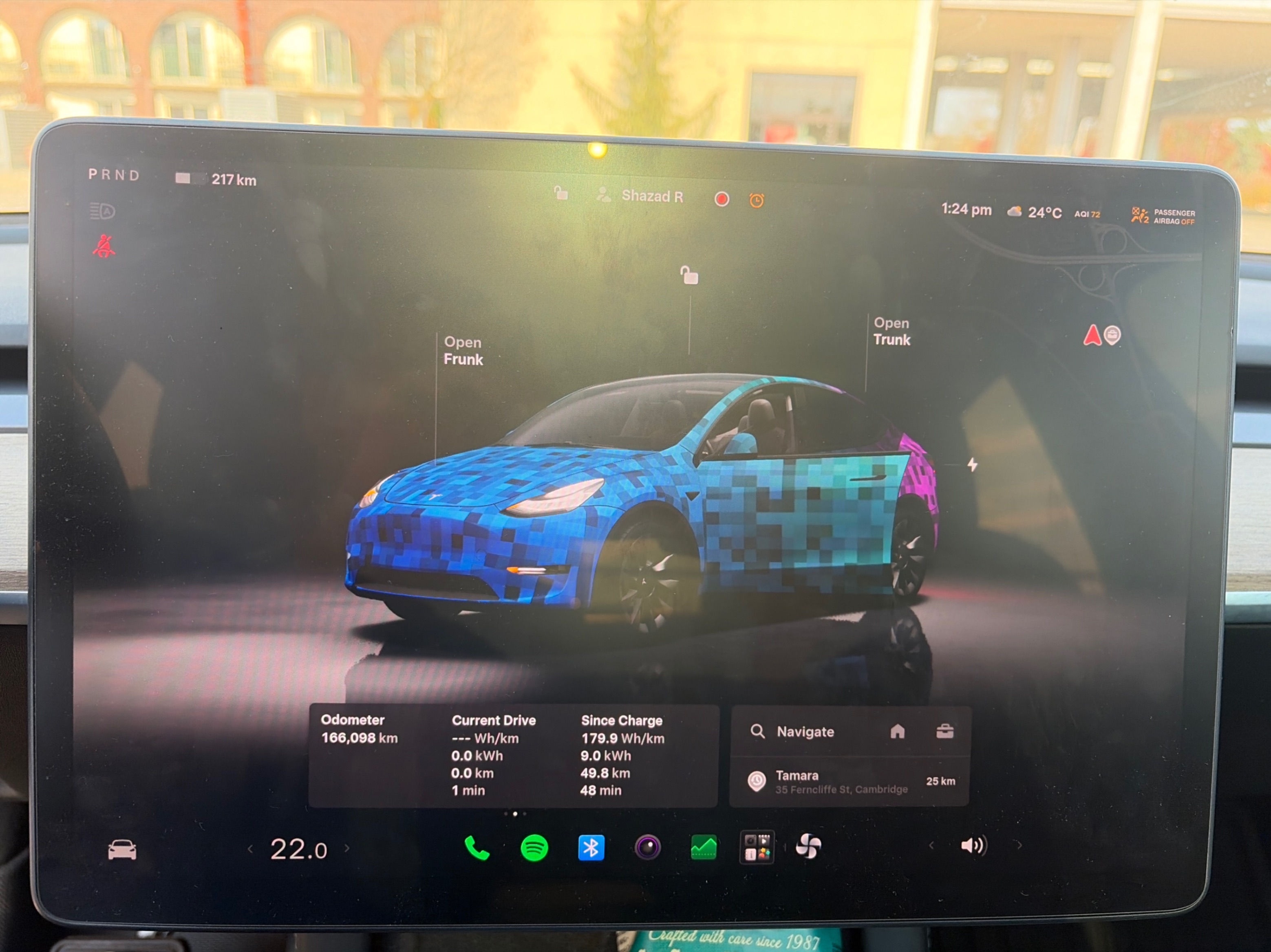 Foto 8 de la subasta – 2022 TESLA MODEL Y LONG RANGE con VIN 7SAYGDEE3NF421782