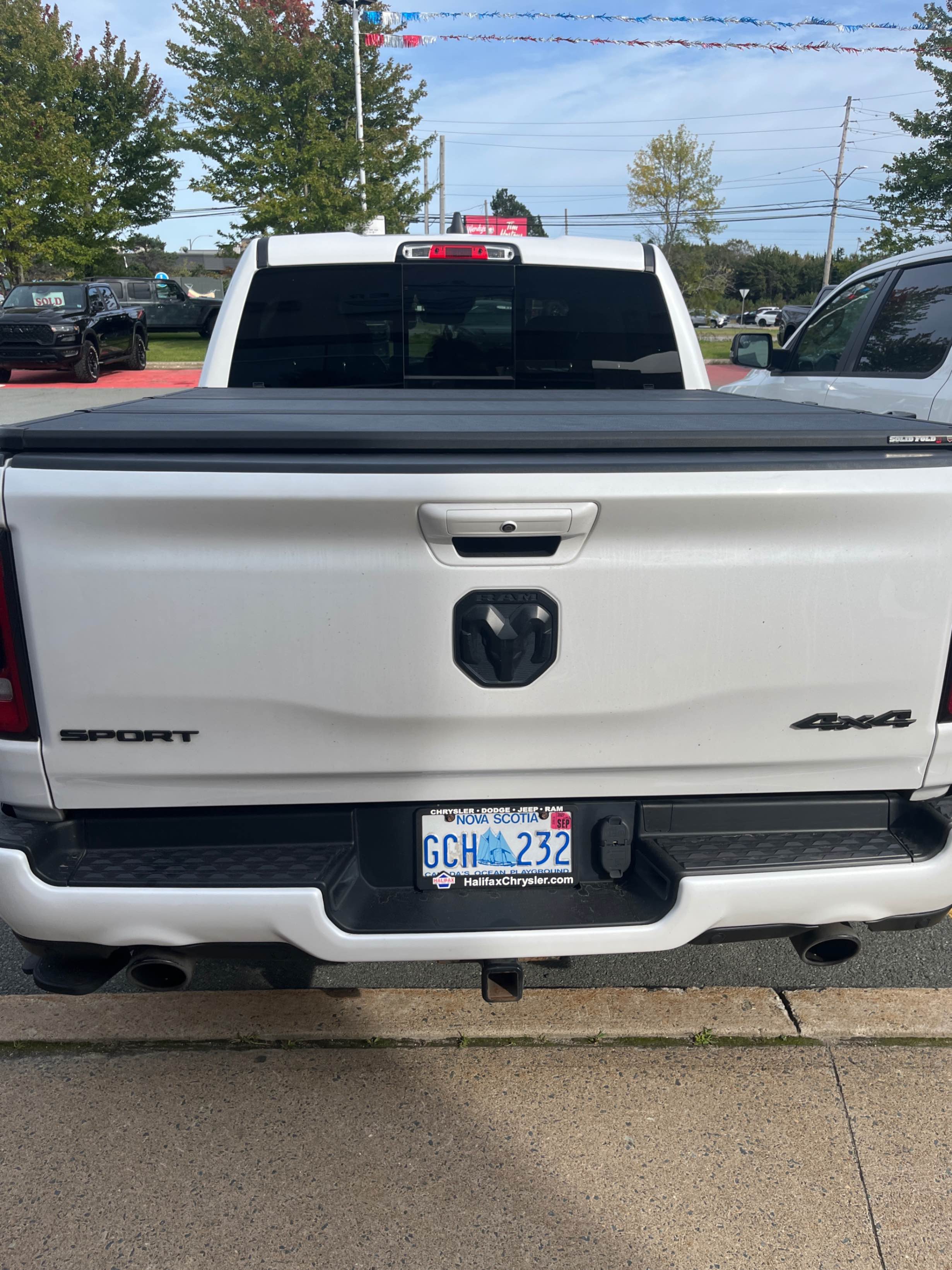 Photo 4 from auction – 2020 RAM 1500 SPORT with VIN 1C6SRFLTXLN204942